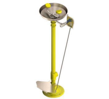 Pedestal Eyewash Hand and Foot Operated image