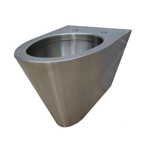 Wall Hung Stainless Steel Toilet image
