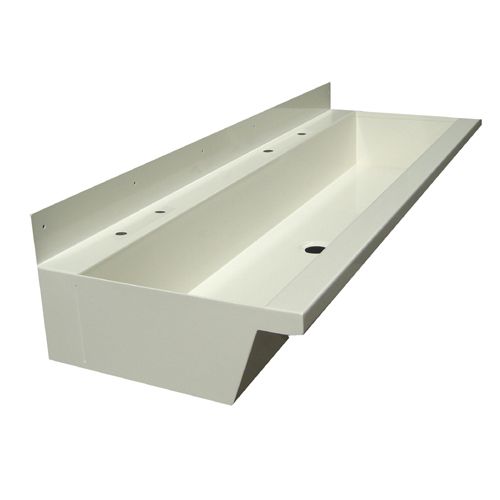 Coloured Wash Trough Stainless Steel image