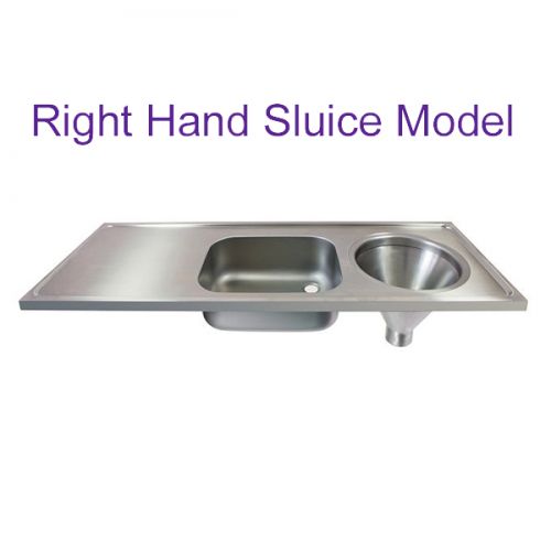 Combined Sluice Sink Bowl and Drainer image