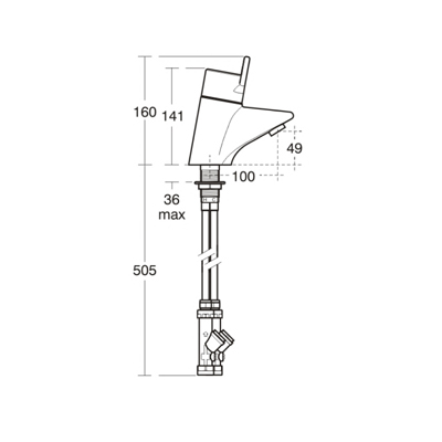 contour 21 tmv3 thermostatic mixer tap
