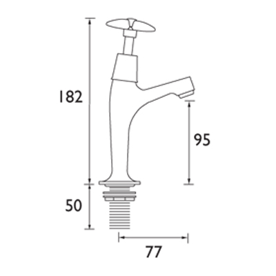 sink taps with x heads