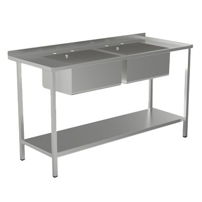Double Bowl Catering Sink Unit image