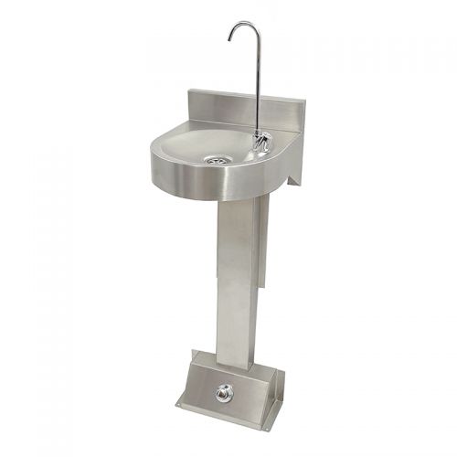 Foot Operated Bottle Filling Fountain  image