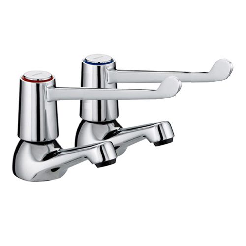6 Inch Lever Operated Basin Taps image