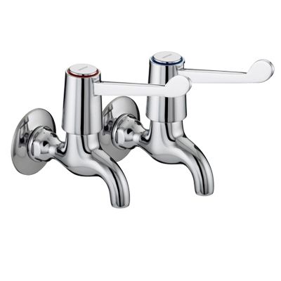 6 Inch Lever Operated Bib Taps
