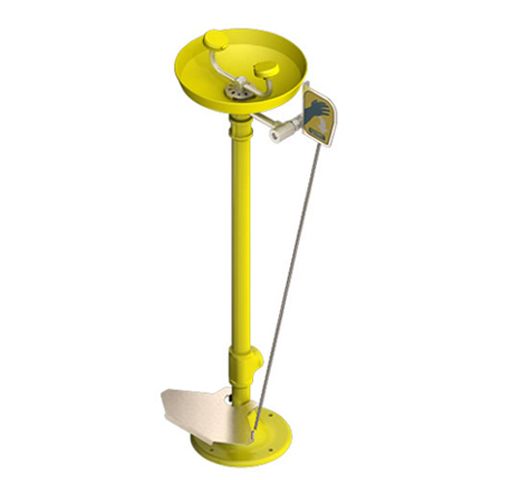 Pedestal Eye Wash Hand and Foot Operated