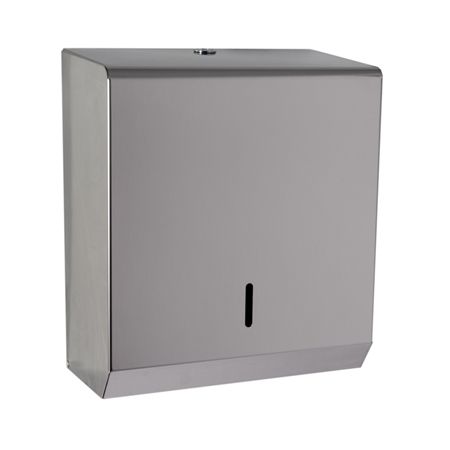 Stainless Steel Polished Paper Towel Dispenser image