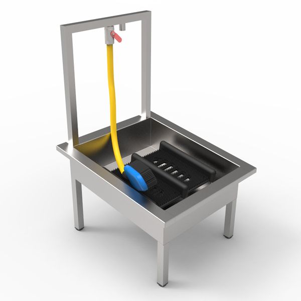 Stainless Steel Boot Wash