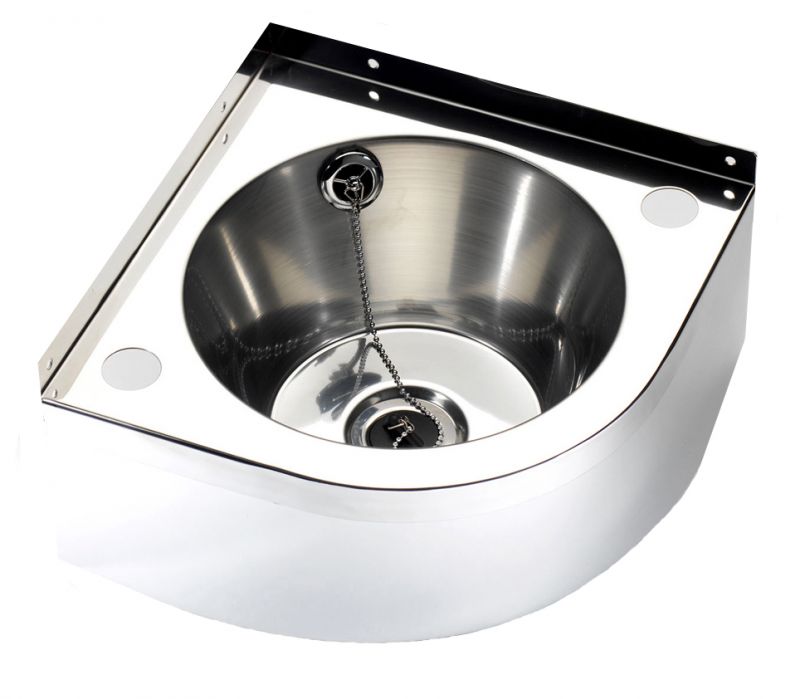 Stainless Steel Corner Wash Basin