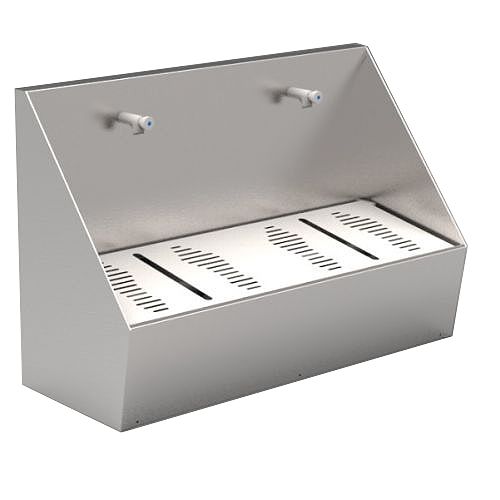Wudu Foot Wash Trough - Double image