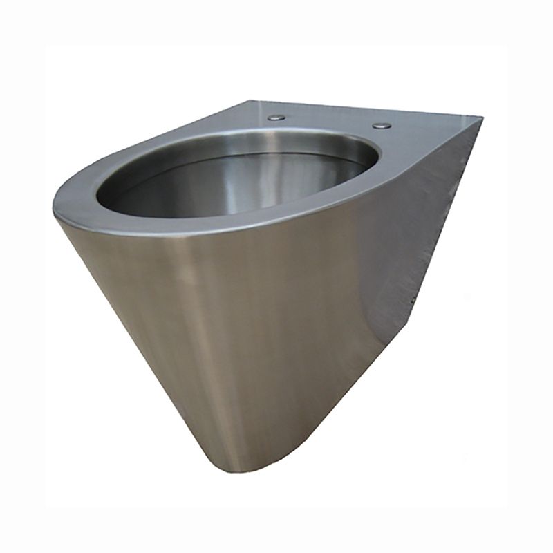 Stainless Steel Back To Wall Toilet
