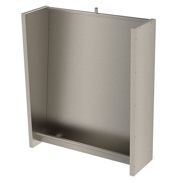 Floor Recessed Slab Urinal Stainless Steel