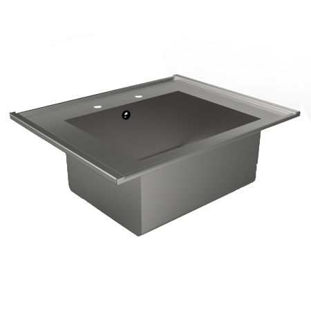 Single Bowl Inset Catering Sink Top