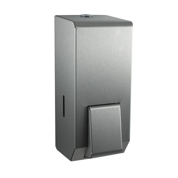 Liquid Soap or Sanitiser Dispenser - Satin Finish Stainless Steel