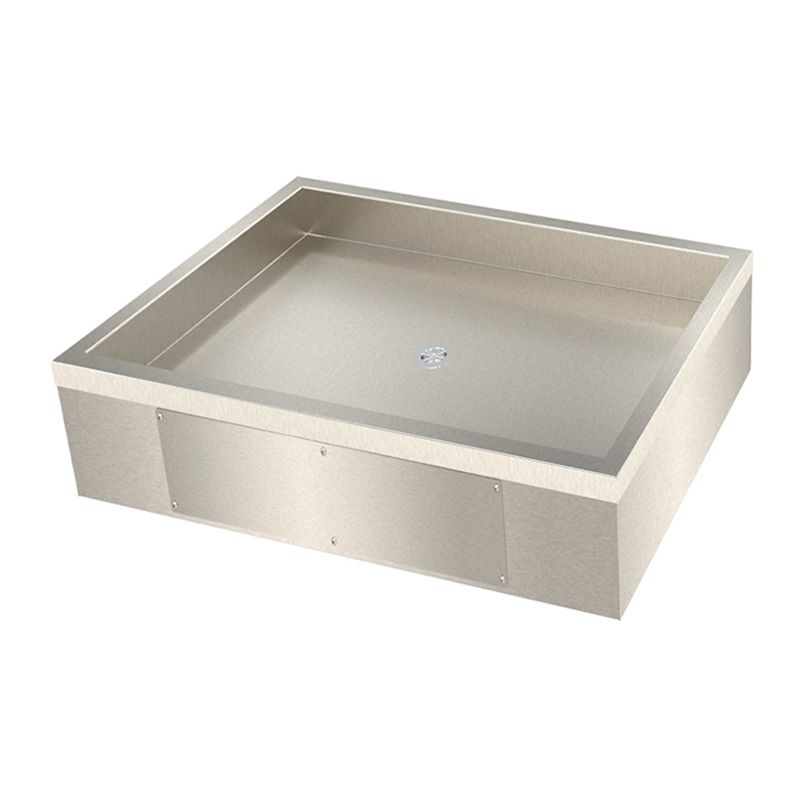 Stainless Steel Floor Standing Shower Tray