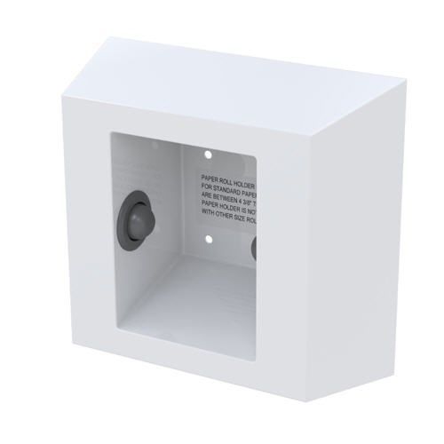 Ligature Resistant Surface Mounted Toilet Roll Holder