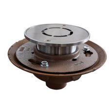 anti ligature round floor drain
