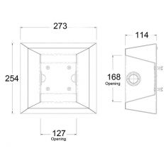 ligature resistant toilet roll holder