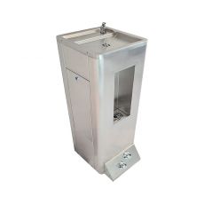 hands free bottle filler and drinking fountain