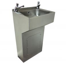 floorstanding stainless steel wash basin