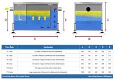 stainless grease trap