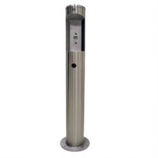stainless steel ountdoor pedestal bottle filler
