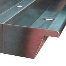 rounded front nursery trough