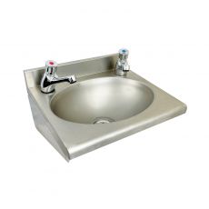 stainless steel oval wash basin