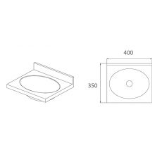 oval wash basin dimensions