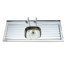 Double drainer laboratory sit on sink top