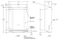paper towel dispenser dimensions