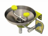 stainless steel wall mounted eyewash station