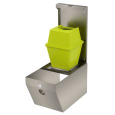 sharps box open