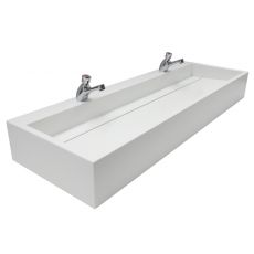 urban solid surface washing trough