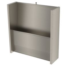 stainless steel floor standing trough urinal