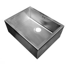 traditional stainless steel belfast sink