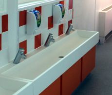 Sit On Washware Eco Solid Surface Wash Trough