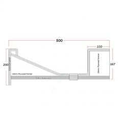 dimensions of corian washing trough