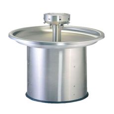 circular 8 person wash fountain