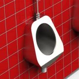 rounded bowl urinal