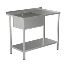 sink and drainer on frame