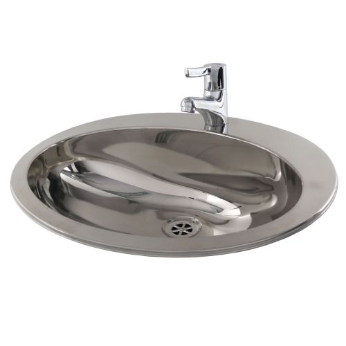 Inset Oval Wash Basin image