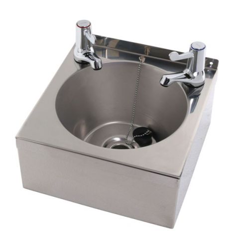 Stainless Steel Mini Wash Basin With Lever Taps image