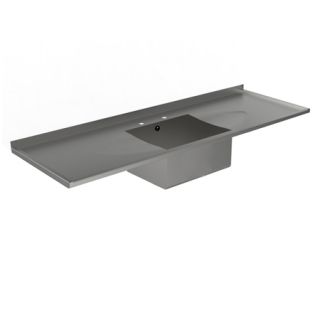 SBDD Single Bowl Double Drainer Catering Sink Tops image