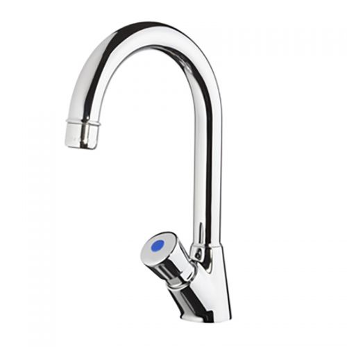 Non Concussive Time Flow Swan Neck Tap image